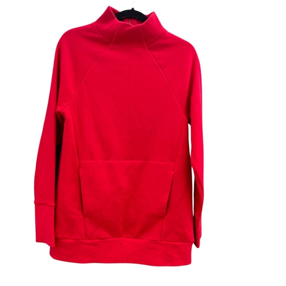 Fabletics Red Zaylee Funnel Neck Tunic Oversized Size Small in Red Zip-up - Picture 5 of 11